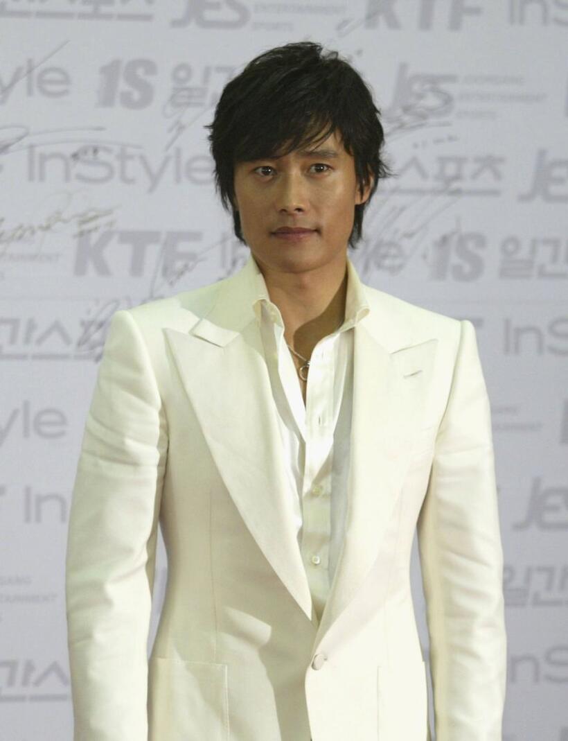 Lee Byung-Hun at the 42nd annual Paek Sang Art Awards.