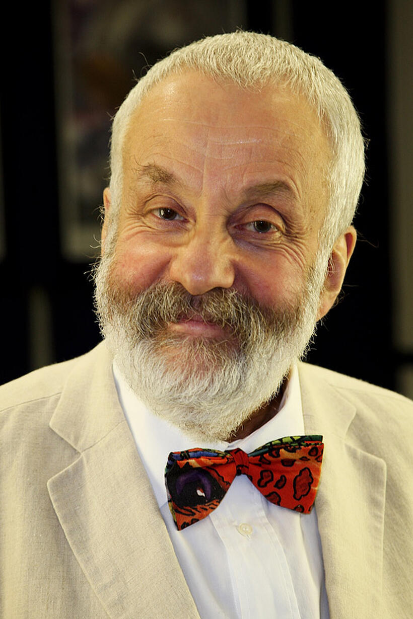 Mike Leigh at the UK premiere of "Happy-Go-Lucky."