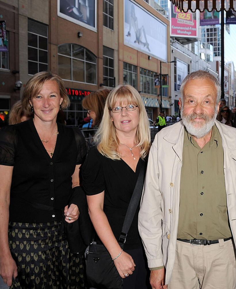 Mike Leigh and Guests at the premiere of "Another Year" during the 35th Toronto International Film Festival.