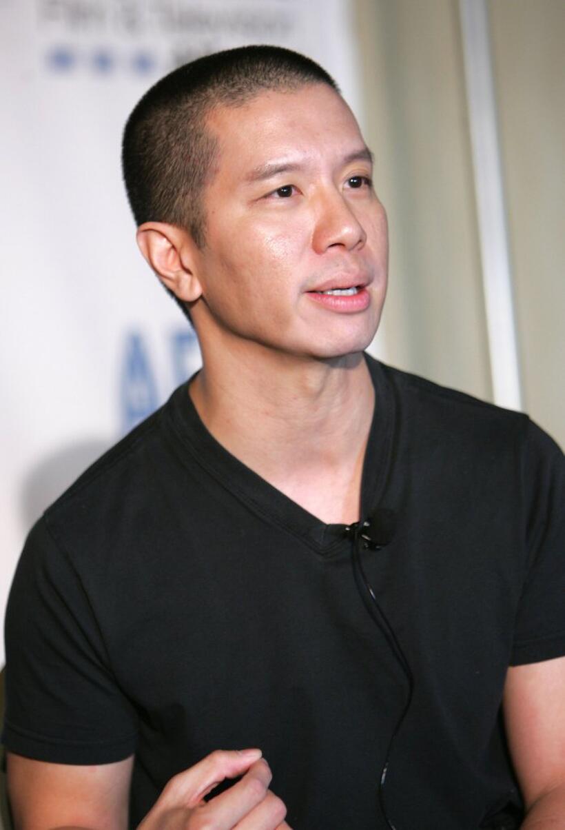 Reggie Lee at the Chinaman's Chance press conference.