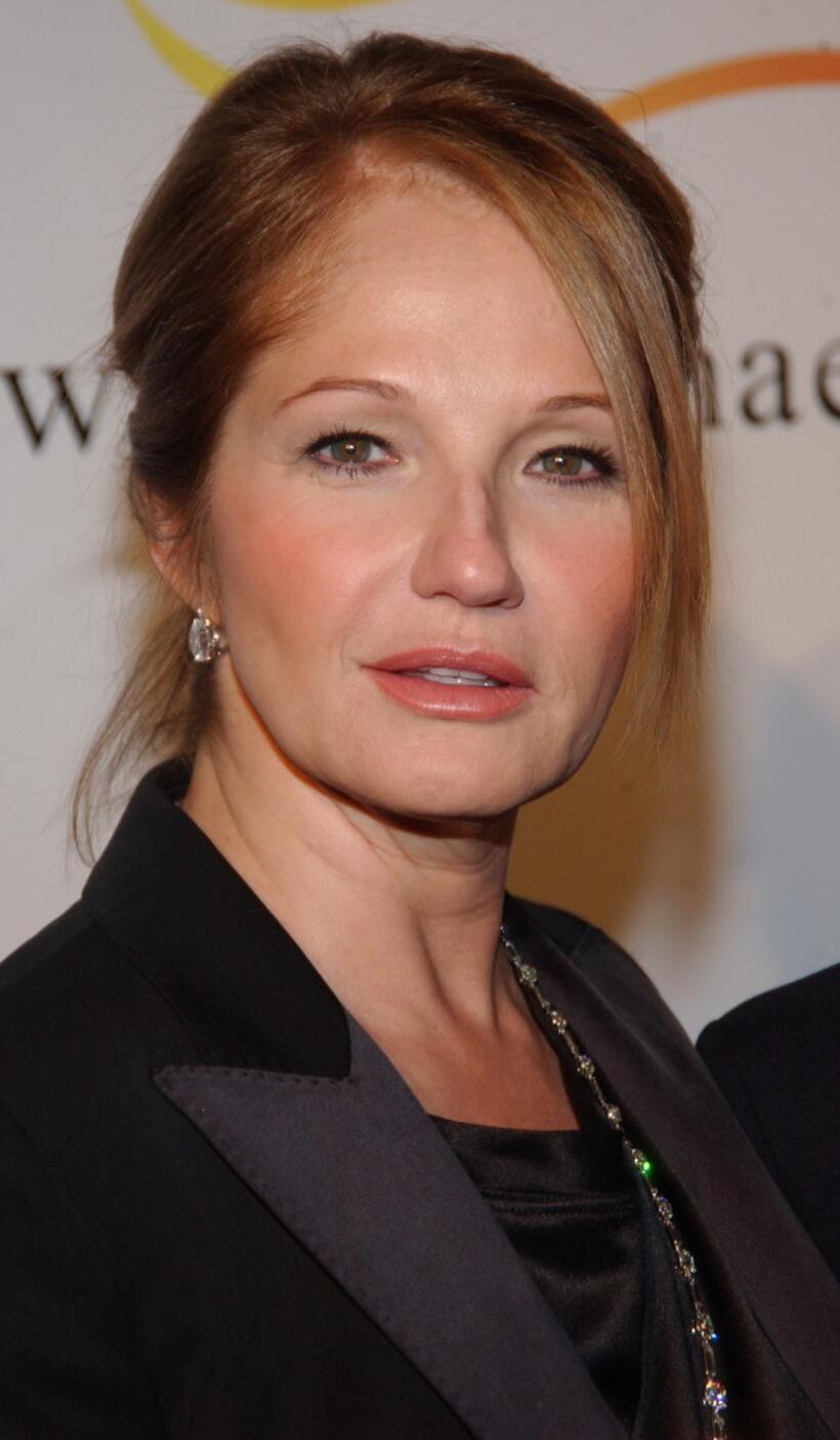 Ellen Barkin at the benefit evening for the Michael J. Fox Foundation for Parkinsons Research.
