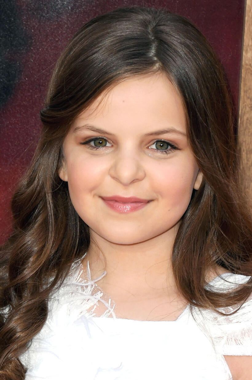 Samara Lee Ash at the premiere of "Annabelle Comes Home" in Westwood, California.