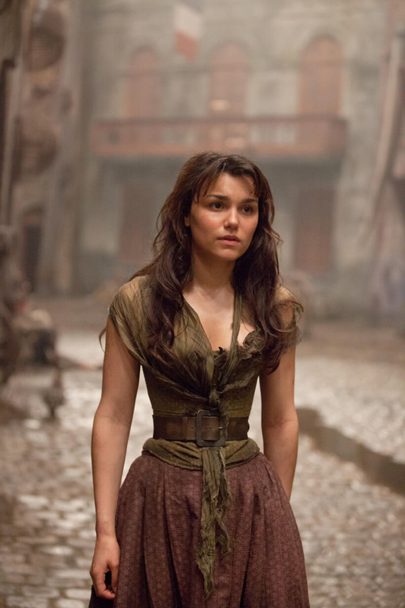 Samantha Barks as Eponine in "Les Miserables."
