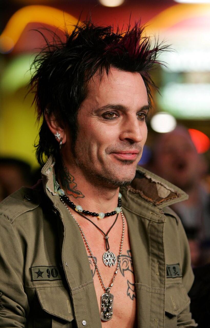 Tommy Lee at the "CD USA" New Year's Eve event.