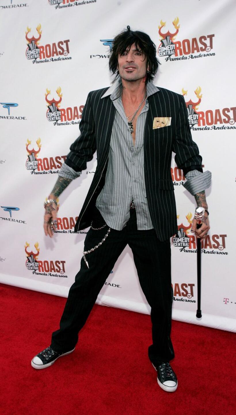 Tommy Lee at the Comedy Central Roast of Pamela Anderson.