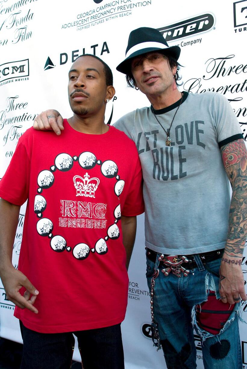 Ludacris and Tommy Lee at the G-Capp presents "Three Generations of Fonda on Film."