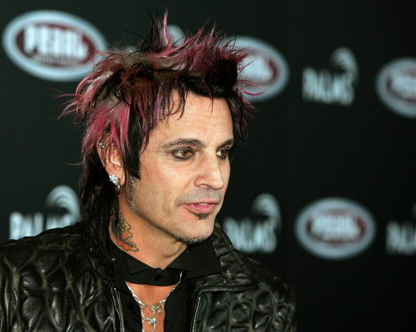 Tommy Lee at the opening of the Pearl concert.