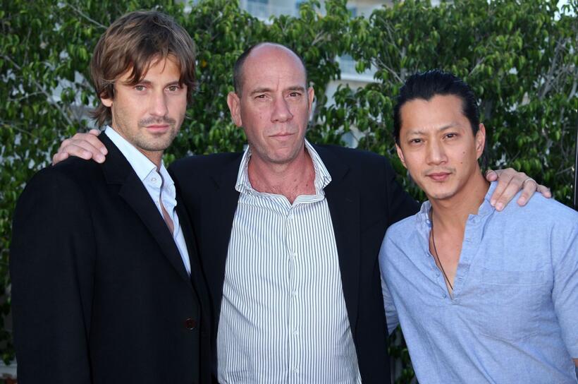 Chris Bowers, Miguel Ferrer and Will Yun Lee at the NBC All-Star Party during the 2007 Summer Television Critics Association Press Tour.