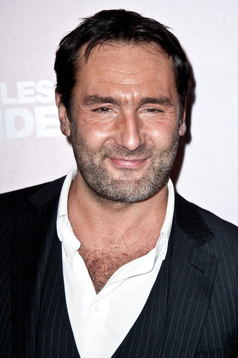 Gilles Lellouche at the Paris premiere of "Les Infideles."