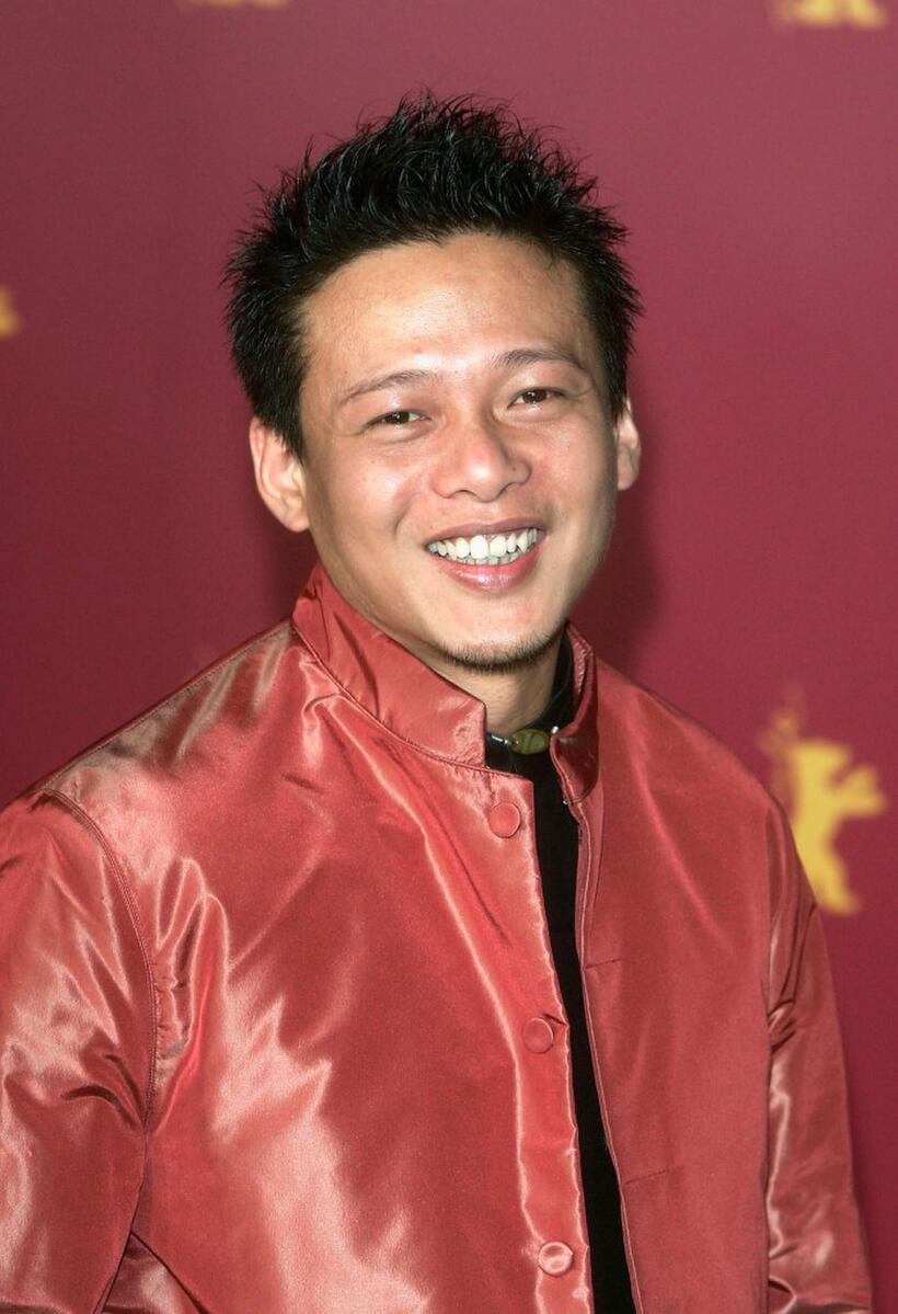 Lee Kang-Sheng at the photocall of "Tian Bian Yi Duo Yun" (The Wayward Cloud) during the Berlin Film Festival.