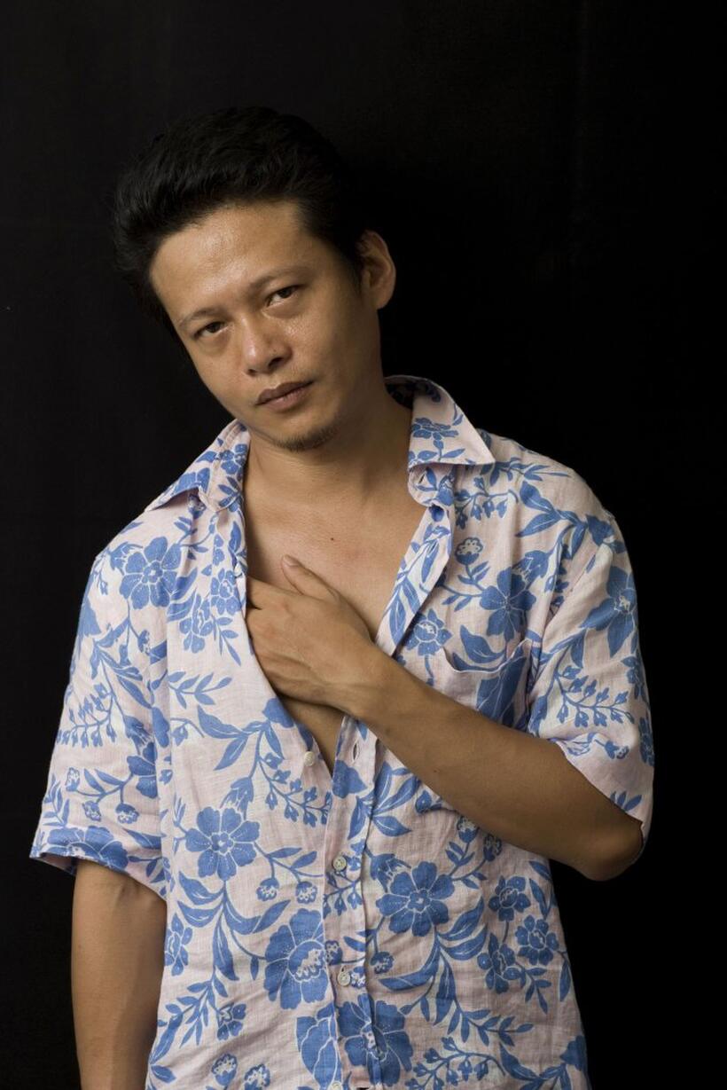 Lee Kang-Sheng at the promotion of "Dont Want To Sleep Alone" during the 63rd Venice Film Festival.