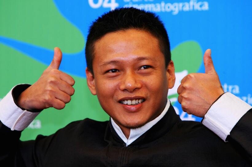 Lee Kang-Sheng at the 64th Venice Film Festival.