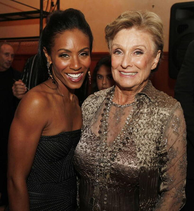 Jada Pinkett Smith and Cloris Leachman at the after party of the premiere of "The Women."