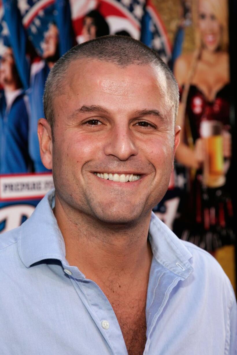 Steve Lemme at the California premiere of "Beerfest."