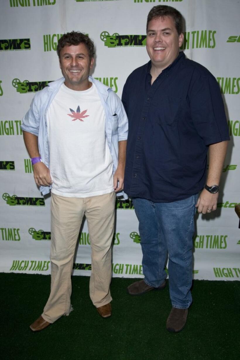 Steve Lemme and Kevin Heffernan at the High Times Magazine's 8th Annual Stony Awards.