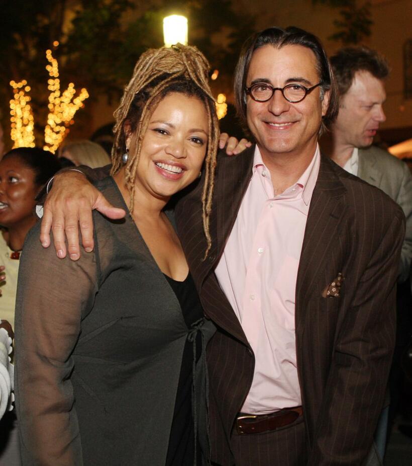 Kasi Lemmons and Andy Garcia at the afterparty of the premiere of "Talk to Me" during the Los Angeles Film Festival.