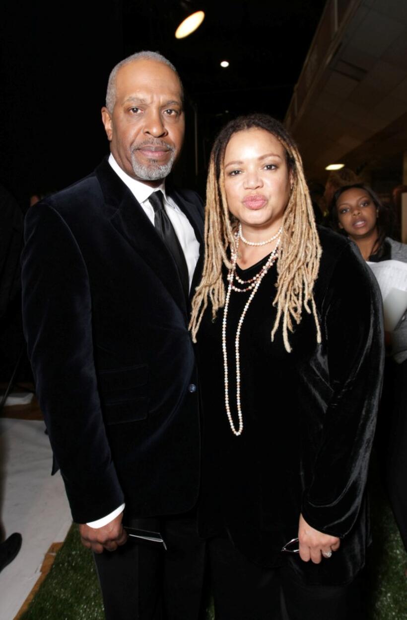 James Pickens Jr. and Kasi Lemmons at the 39th NAACP Image Awards.
