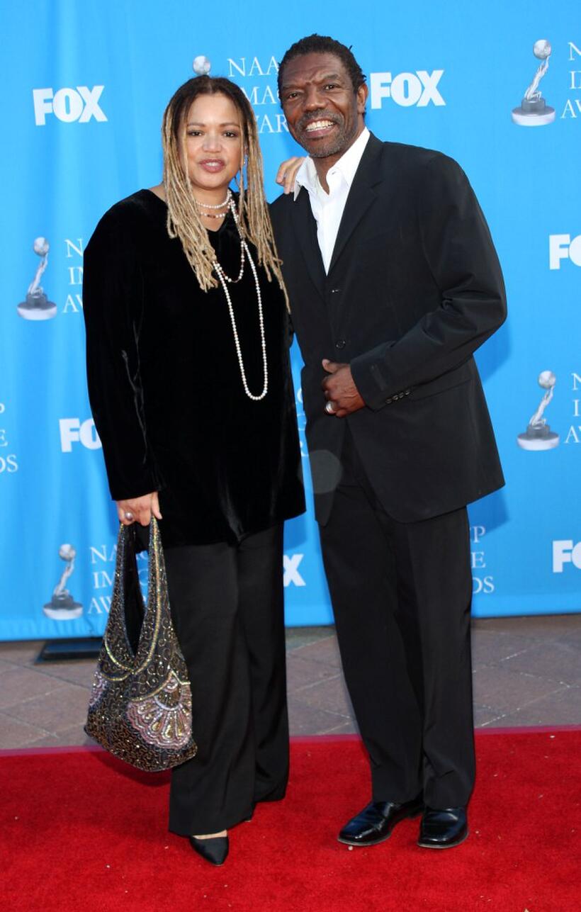 Kasi Lemmons and Vondie Curtis-Hall at the 39th NAACP Image Awards.