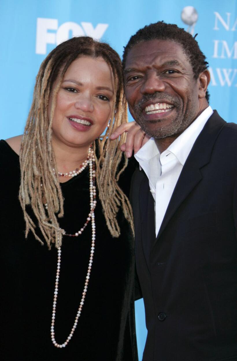 Kasi Lemmons and Vondie Curtis Hall at the 39th NAACP Image Awards .