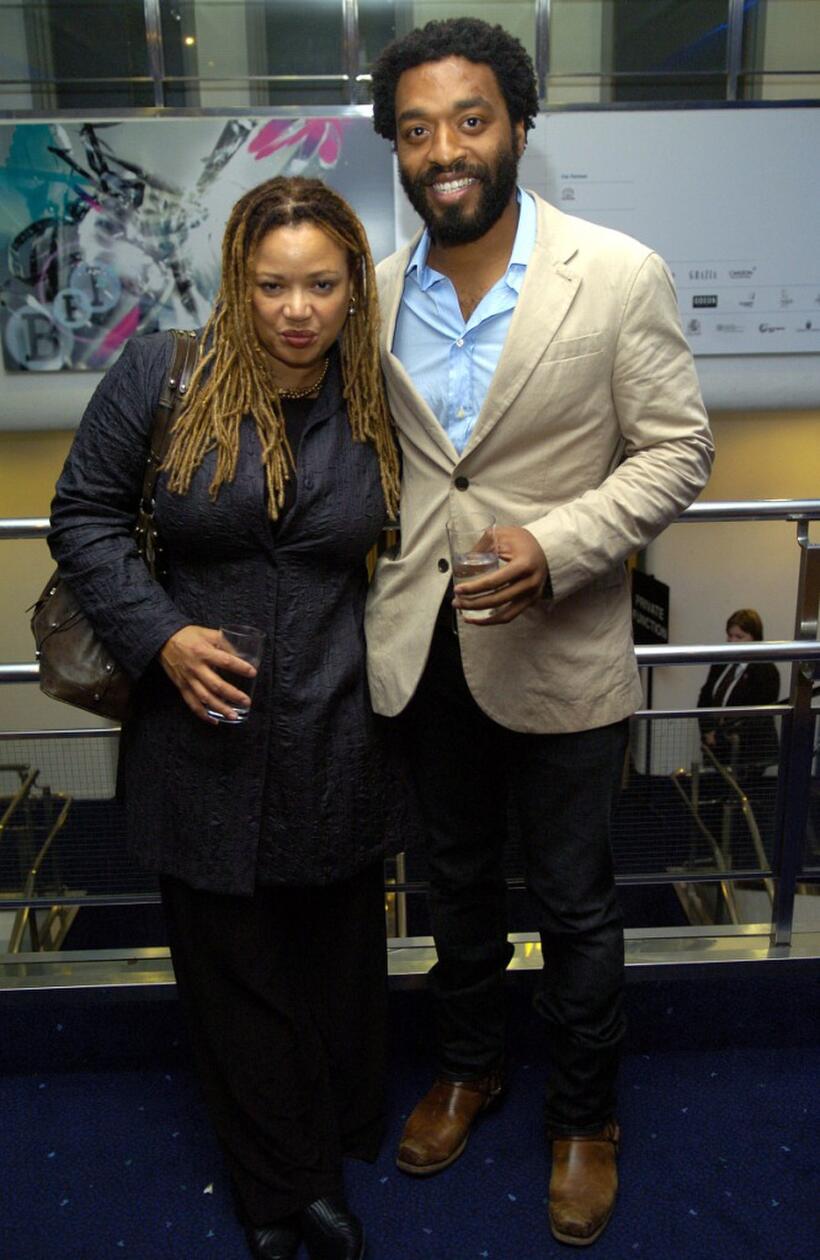 Kasi Lemmons and Chiwetel Ejiofor at the premiere of "Talk to Me" during the BFI 51st London Film Festival.