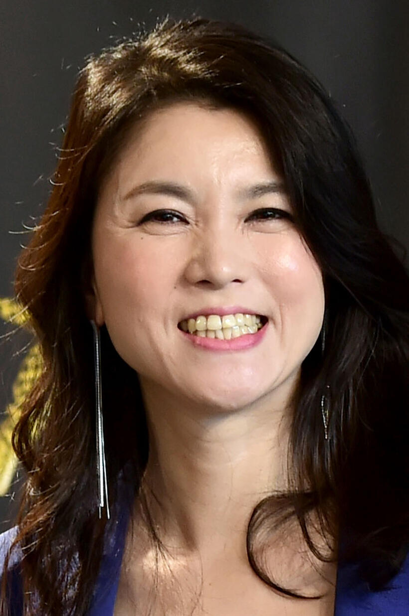 Lee Seung-Yeon at the "Pa-Go (Height of the Wave)" photocall during the 72nd Locarno Film Festival.