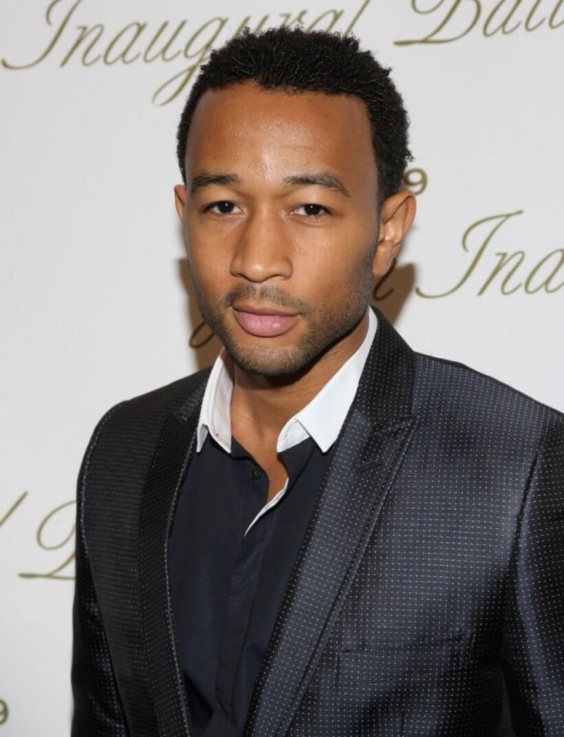 John Legend at the Green Inaugural Ball.