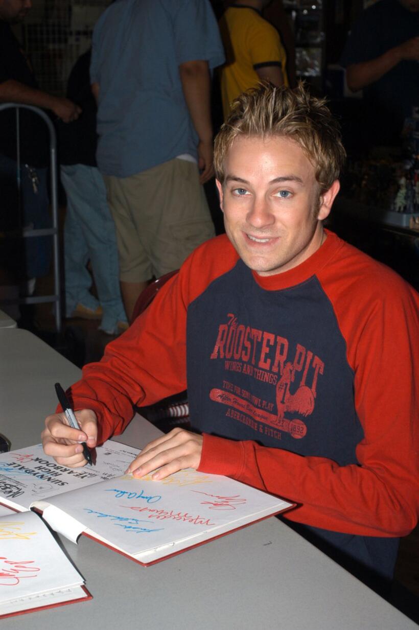 Tom Lenk at the Los Angeles Comic Book and Science Fiction Convention.