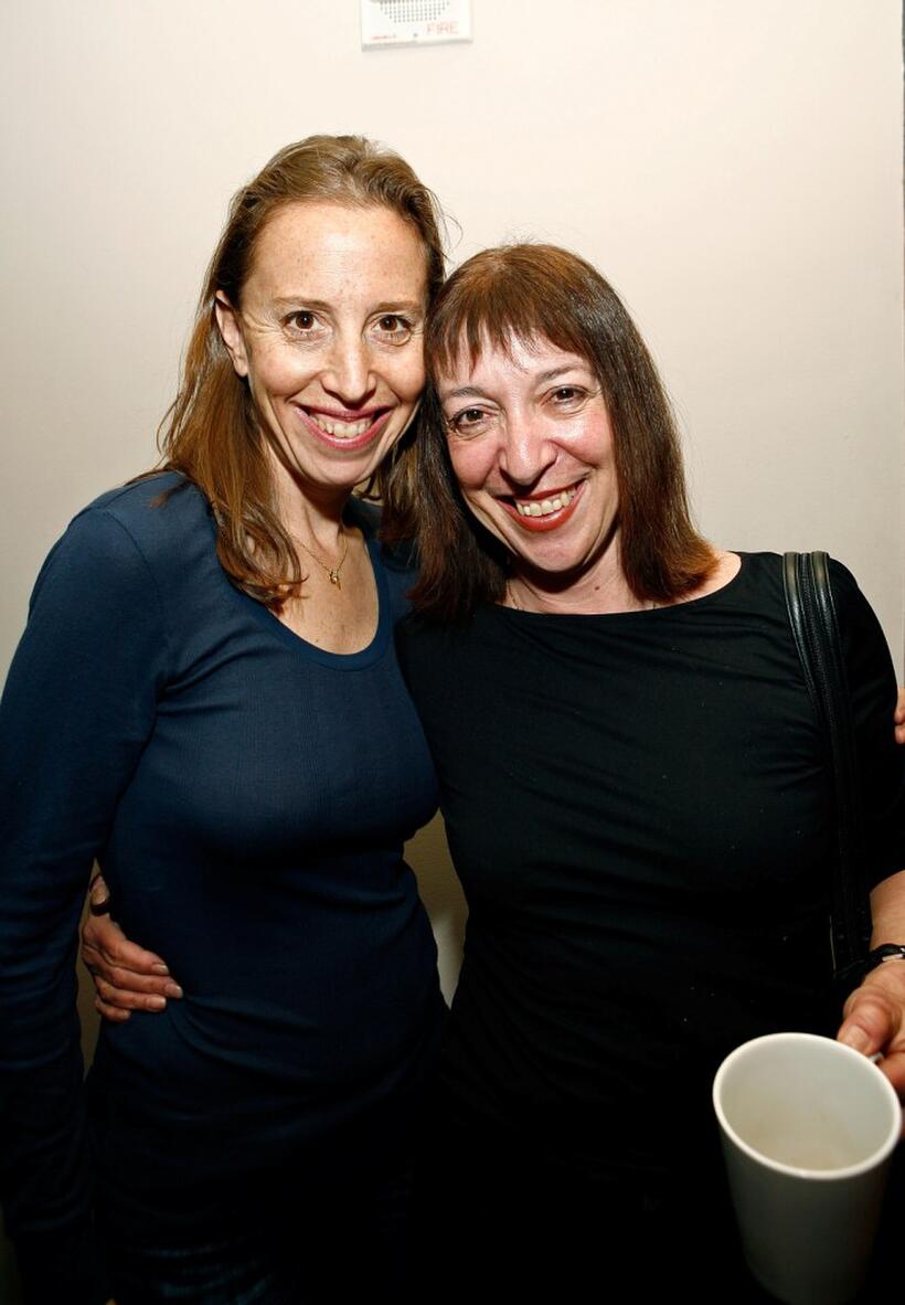 Caroline Baron and Marianne Leone at the women's filmmaker brunch during the 2007 Tribeca Film Festival.