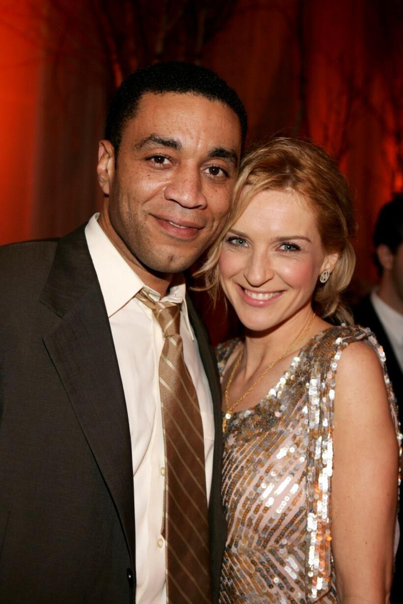 Harry J. Lennix and Ever Carradine at the 32nd Annual People's Choice Awards.