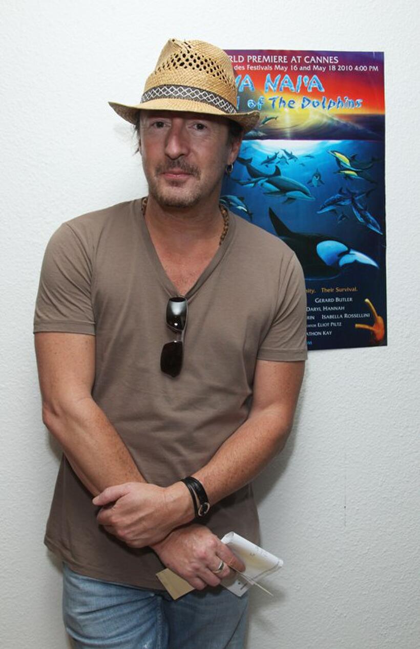 Julian Lennon at the photocall of "Na Nai'a Legend of the Dolphins" during the 63rd Annual Cannes Film Festival.