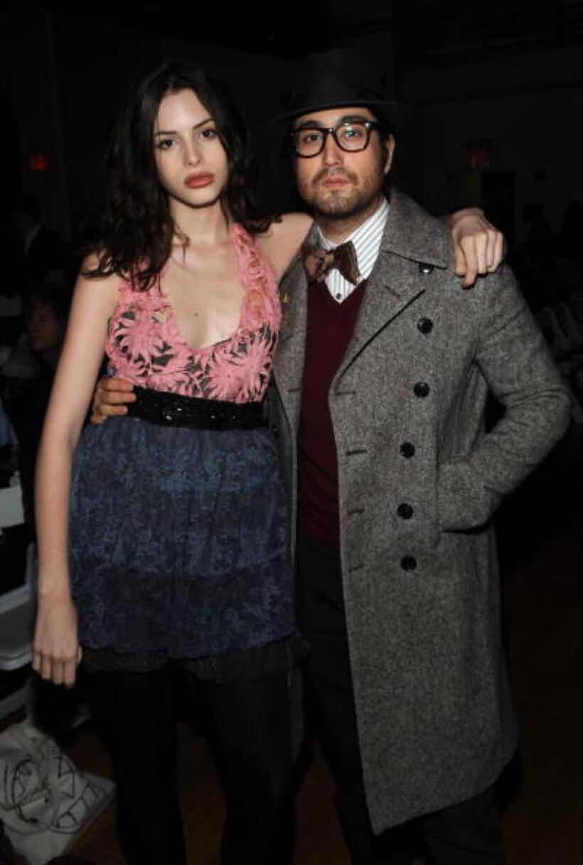 Charlotte Kemp Muh and Sean Lennon at the United Bamboo Fall 2009.