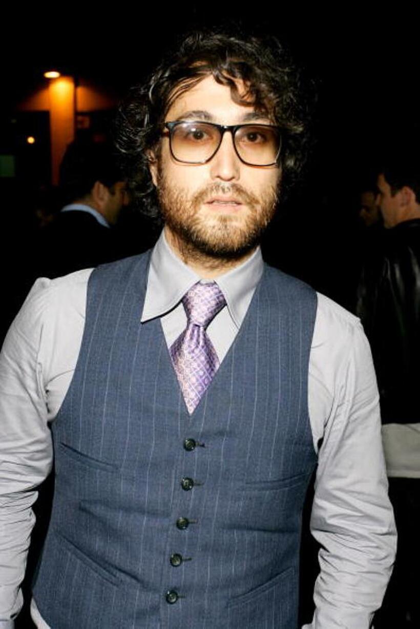 Sean Lennon at the Imitation Of Christ Spring 2007 fashion show during the Olympus Fashion Week.