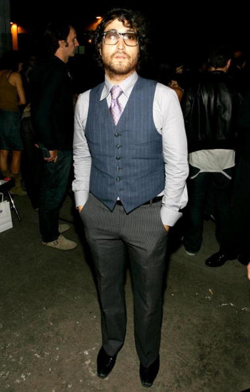 Sean Lennon at the Imitation Of Christ Spring 2007 fashion show during the Olympus Fashion Week.