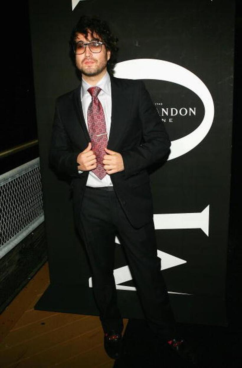 Sean Lennon at the Moet & Chandon Fabulous Fete on Liberty Island.