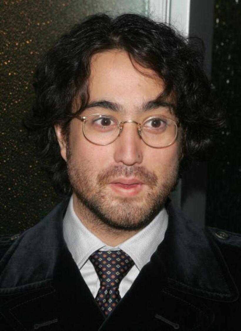 Sean Lennon at the taping of MTV 2.