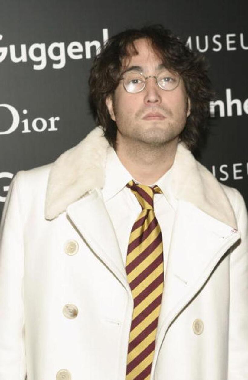 Sean Lennon at the Solomon R Guggenheim Museum's Young Collectors Council Artists Ball.