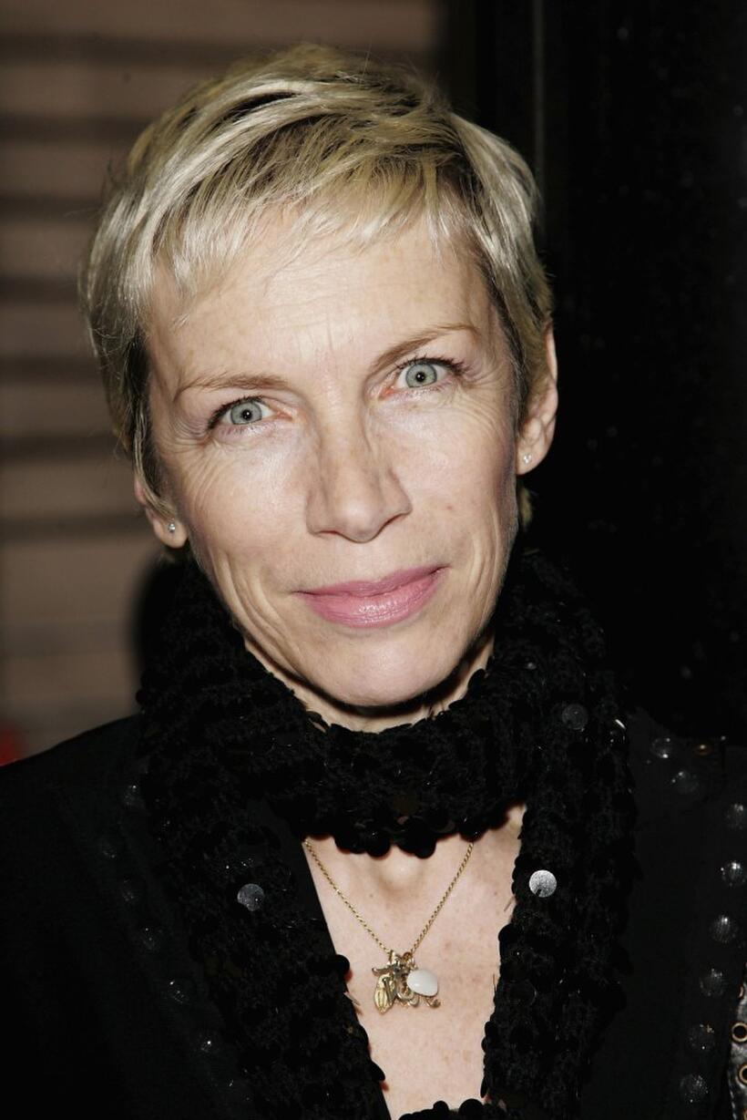 Annie Lennox at the UK premiere of "Shooting Dogs."