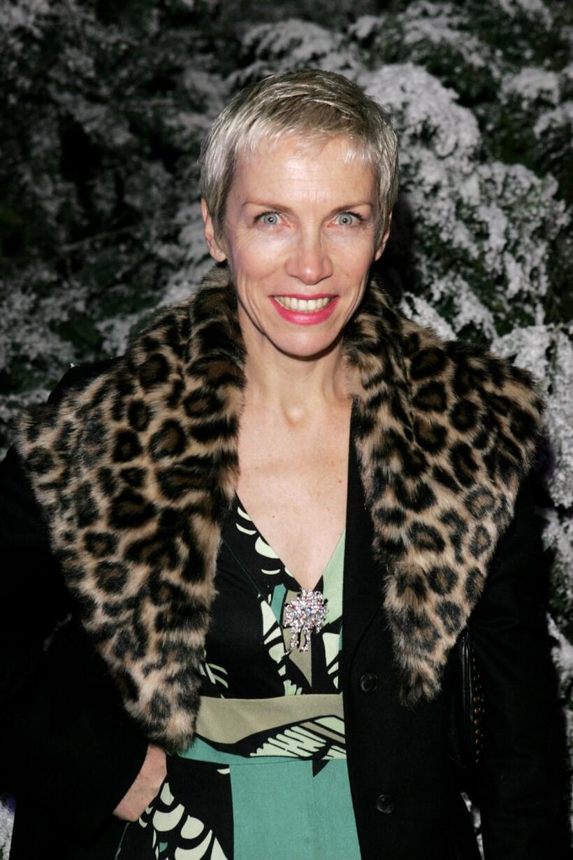 Annie Lennox at the after party of the world premiere of "The Chronicles Of Narnia."