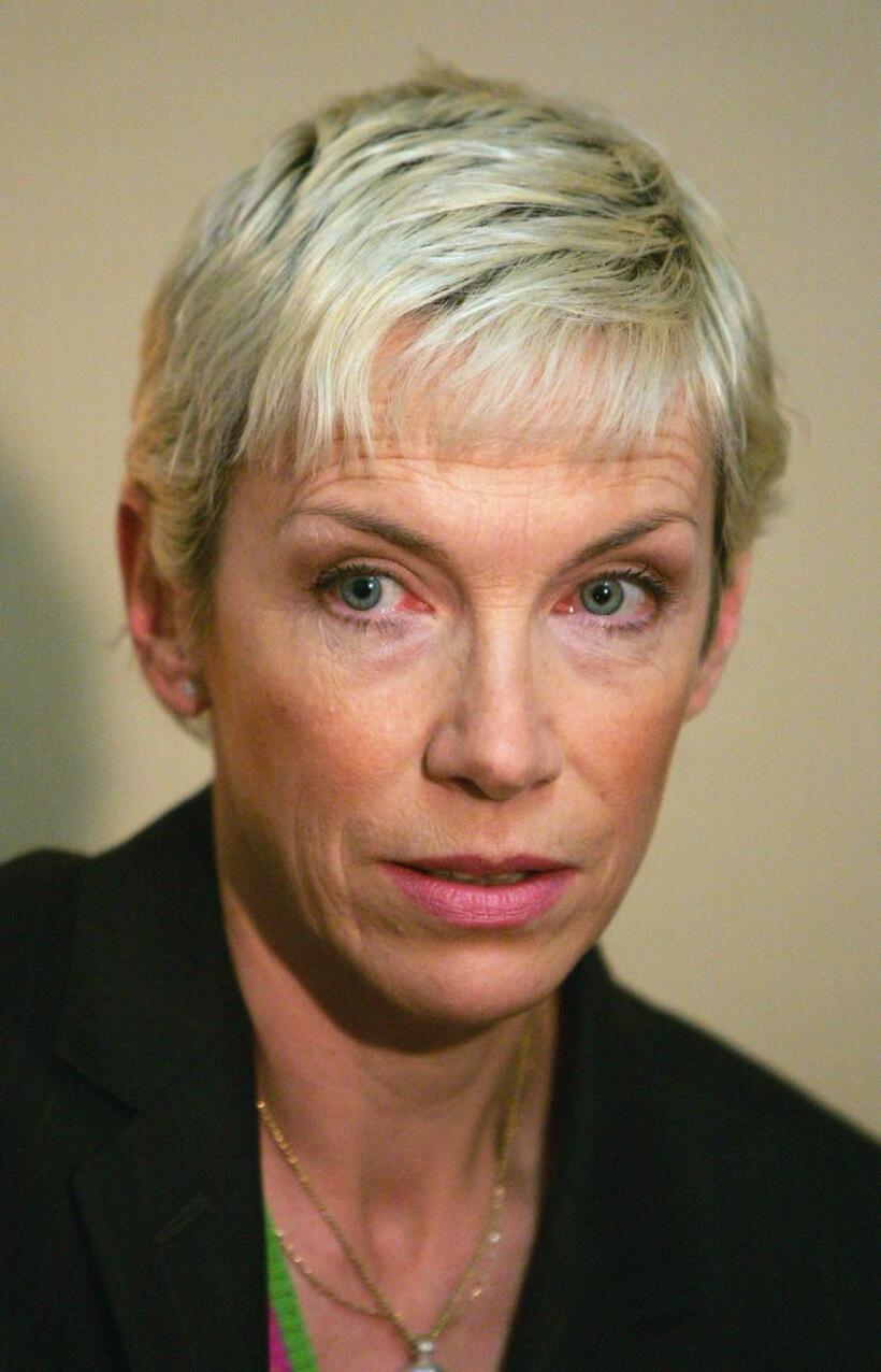 Annie Lennox at the 2005 G8 Summit.