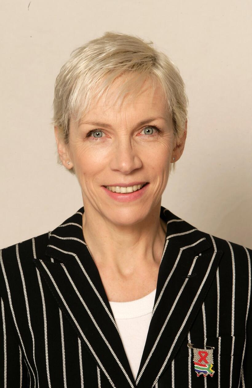 Annie Lennox at the "46664 Arctic" concert.