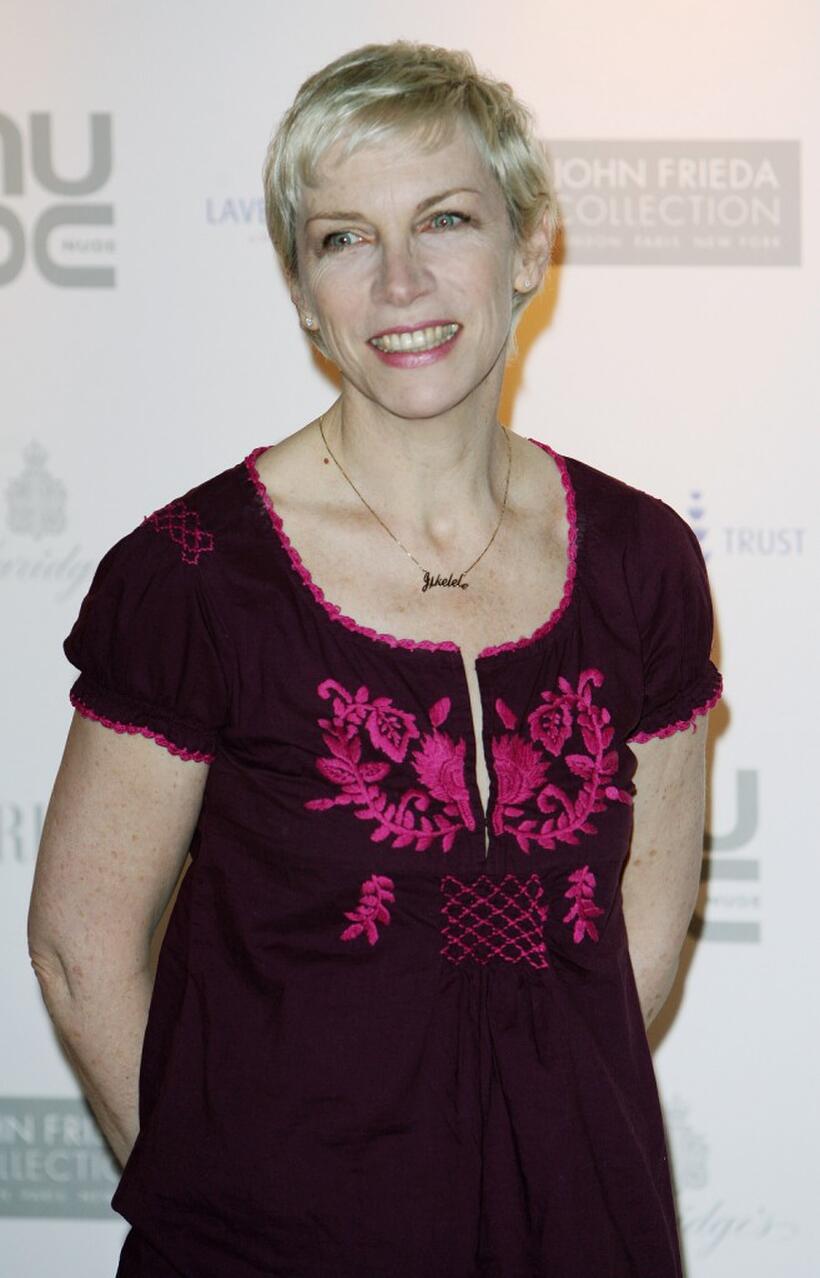 Annie Lennox at the 10th anniversary Lavender trust party.