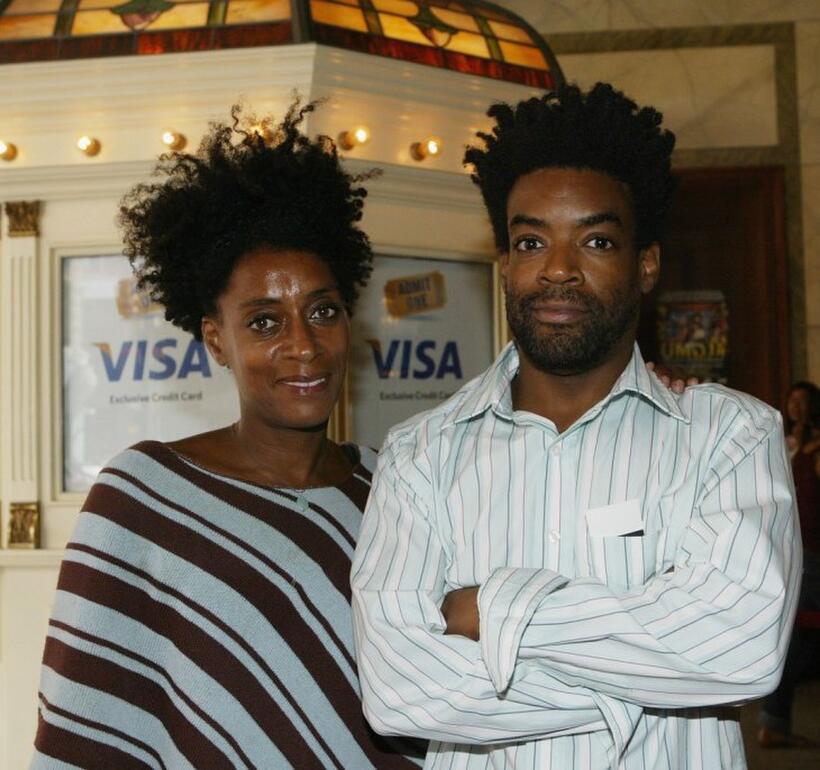 Joie and Cinque Lee at the TIFF gala screening of "All the Invisible Children."