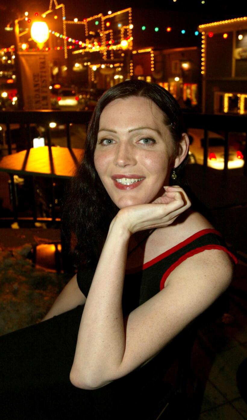 Calpernia Addams at the 2003 Sundance Film Festival.