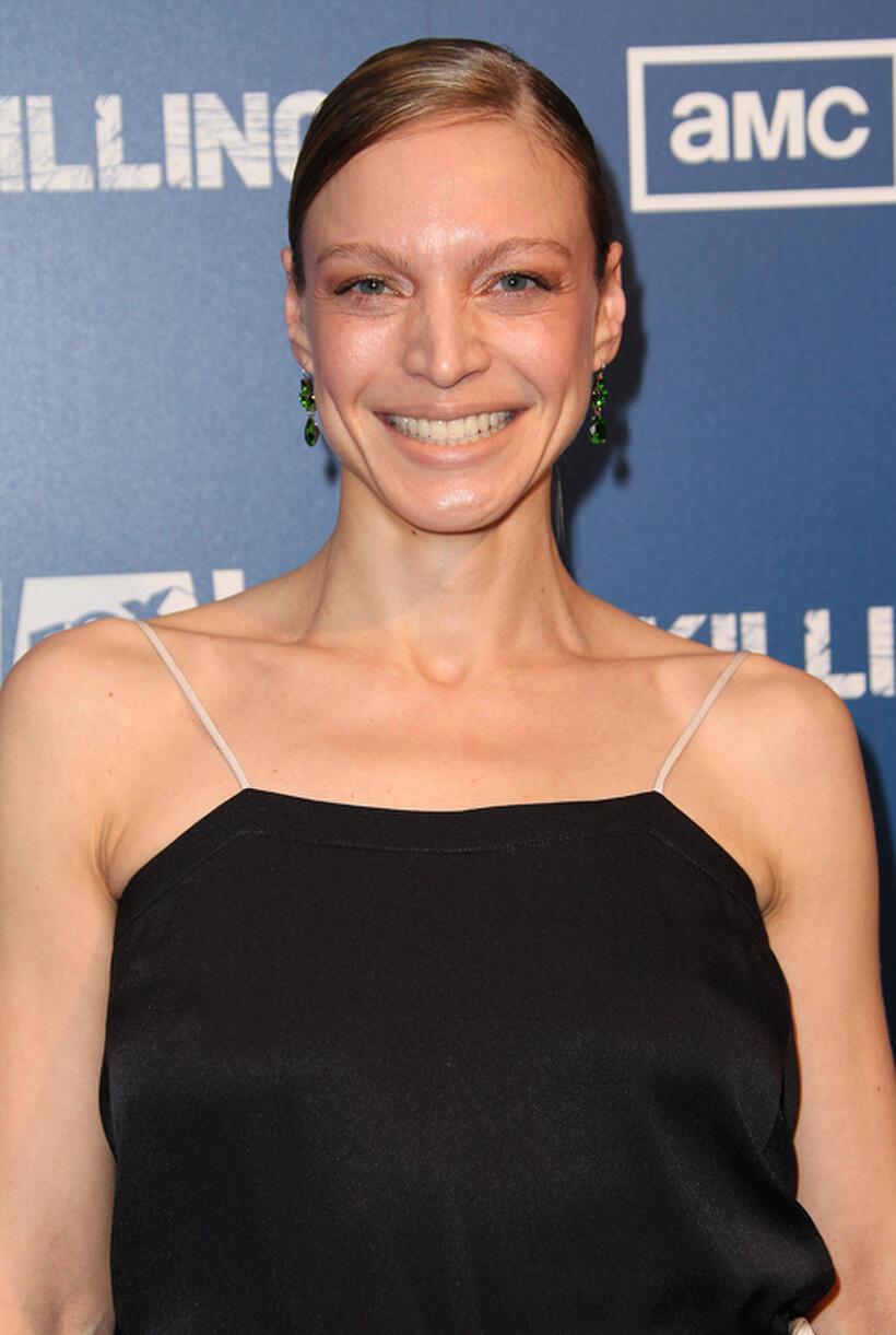 Kristin Lehman at the California premiere of "The Killing."