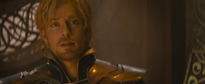 Zachary Levi as Fandral in "Thor: The Dark World."