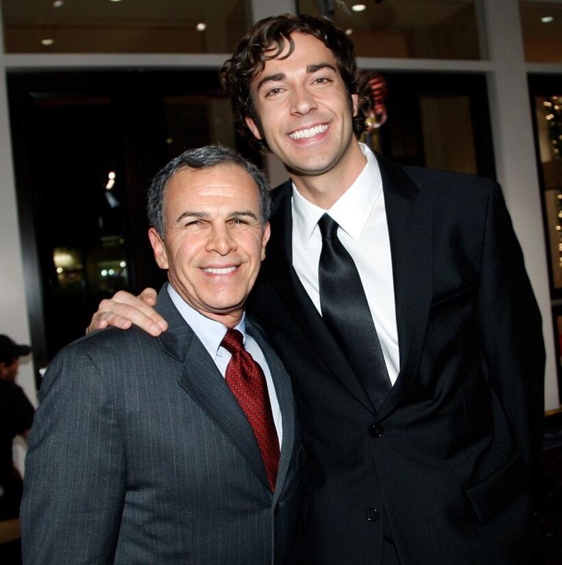 Tony Plana and Zachary Levi at the 9th Annual Family Television Awards.