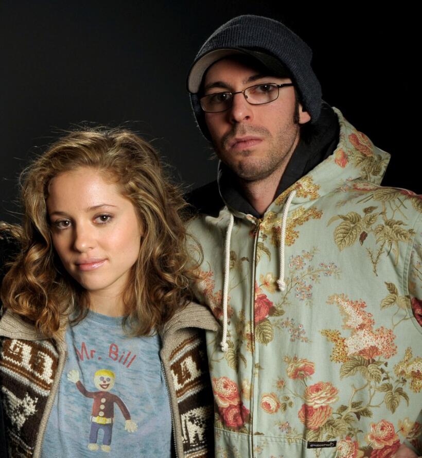 Margarita Levieva and Jesse Eisenberg at the Hollywood Life House.