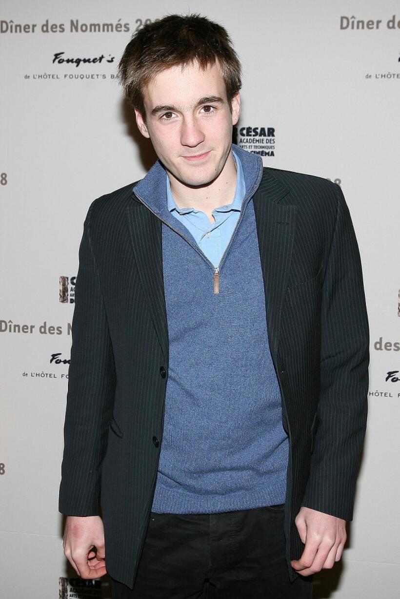Gregoire Leprince-Ringuet at the Cesar Awards nominee dinner.