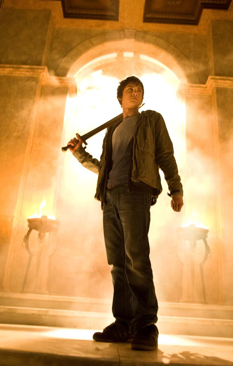 Logan Lerman is Percy Jackson, a young demigod (half-human, half-god) who undertakes the adventure of a lifetime in "Percy Jackson & the Olympians: The Lightning Thief."