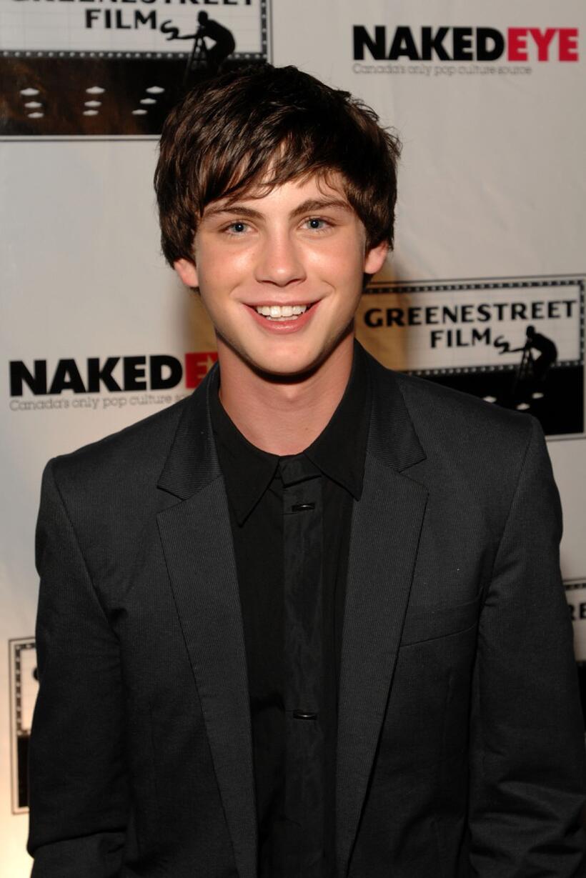 Logan Lerman at the after party of the premiere of "Bill" during the Toronto International Film Festival 2007.